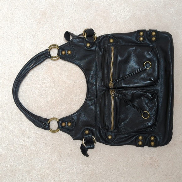 Linea pelle leather hobo bag - Picture 1 of 2